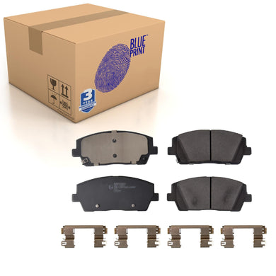 Front Brake Pads Santa Fe Set Kit Fits Hyundai 58101-S1A80 Blue Print ADBP420028