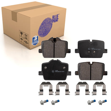 Rear Brake Pads 3 Series Set Kit Fits BMW 34 20 6 888 831 Blue Print ADBP420050