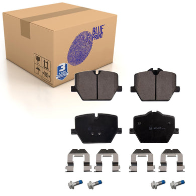Rear Brake Pads 3 Series Set Kit Fits BMW 34 20 6 888 835 Blue Print ADBP420051
