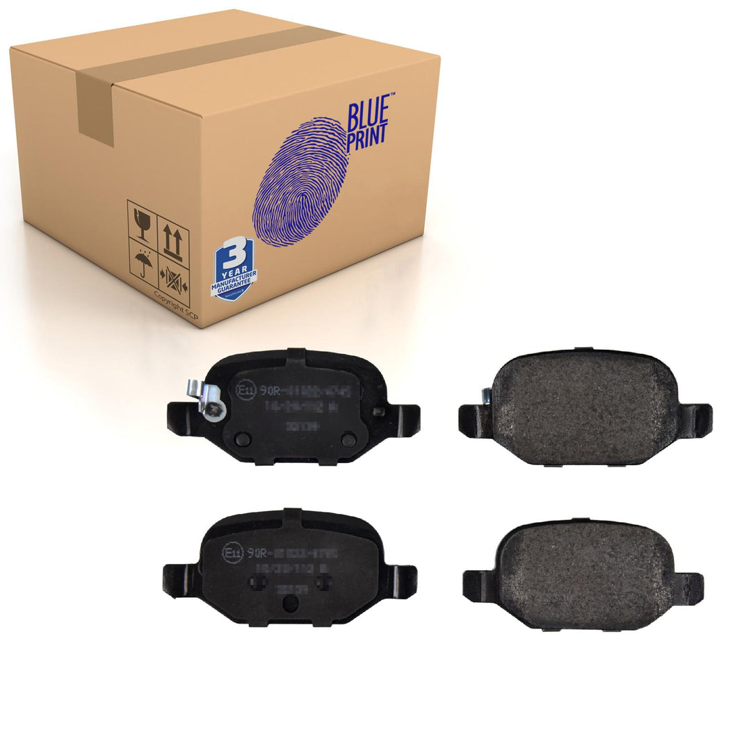 Brake Pad Set Fits Fiat OE 77366456 Blue Print ADBP420052