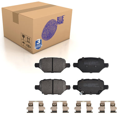 Rear Brake Pad Set Fits Vauxhall Mokka Chevrolet 42539412 Blue Print ADBP420073