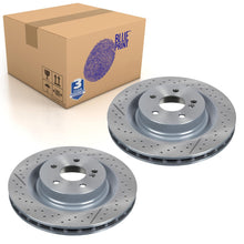 Load image into Gallery viewer, Pair of Rear Brake Disc Fits Mercedes OE 171 423 02 12 Blue Print ADBP430001