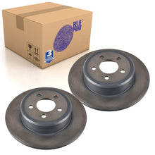Load image into Gallery viewer, Pair of Rear Brake Disc Fits Chrysler OE 68368070AA Blue Print ADBP430015