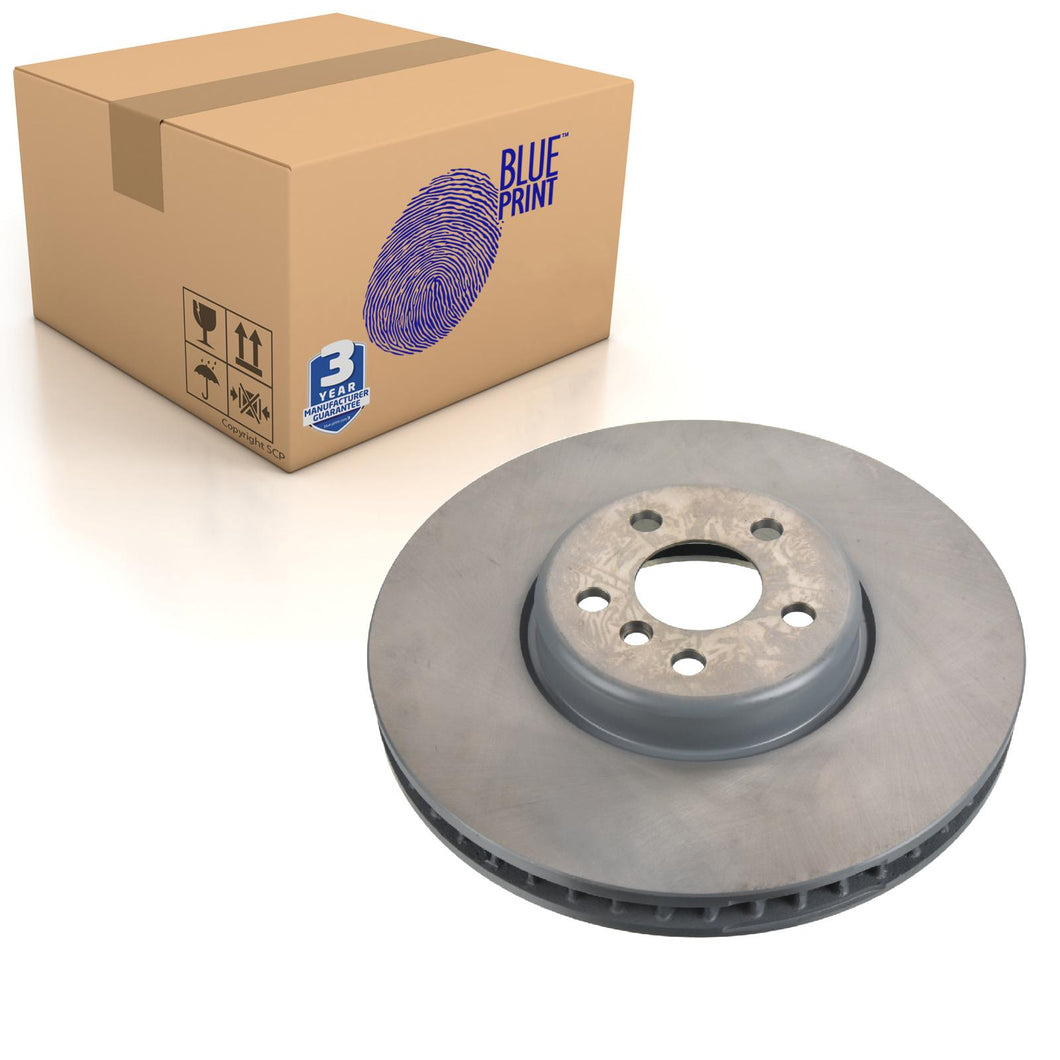 Front Left Brake Disc Fits BMW OE 34116860911 Blue Print ADBP430020