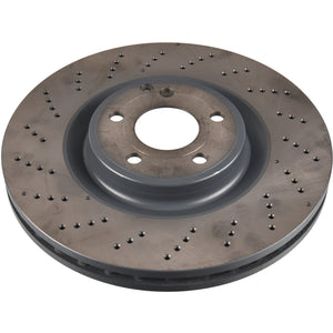Pair of Front Brake Disc Fits Mercedes OE 2184210412 Blue Print ADBP430036
