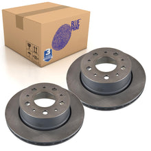 Load image into Gallery viewer, Pair of Rear Brake Disc Fits Citroen OE 1612435880 Blue Print ADBP430041