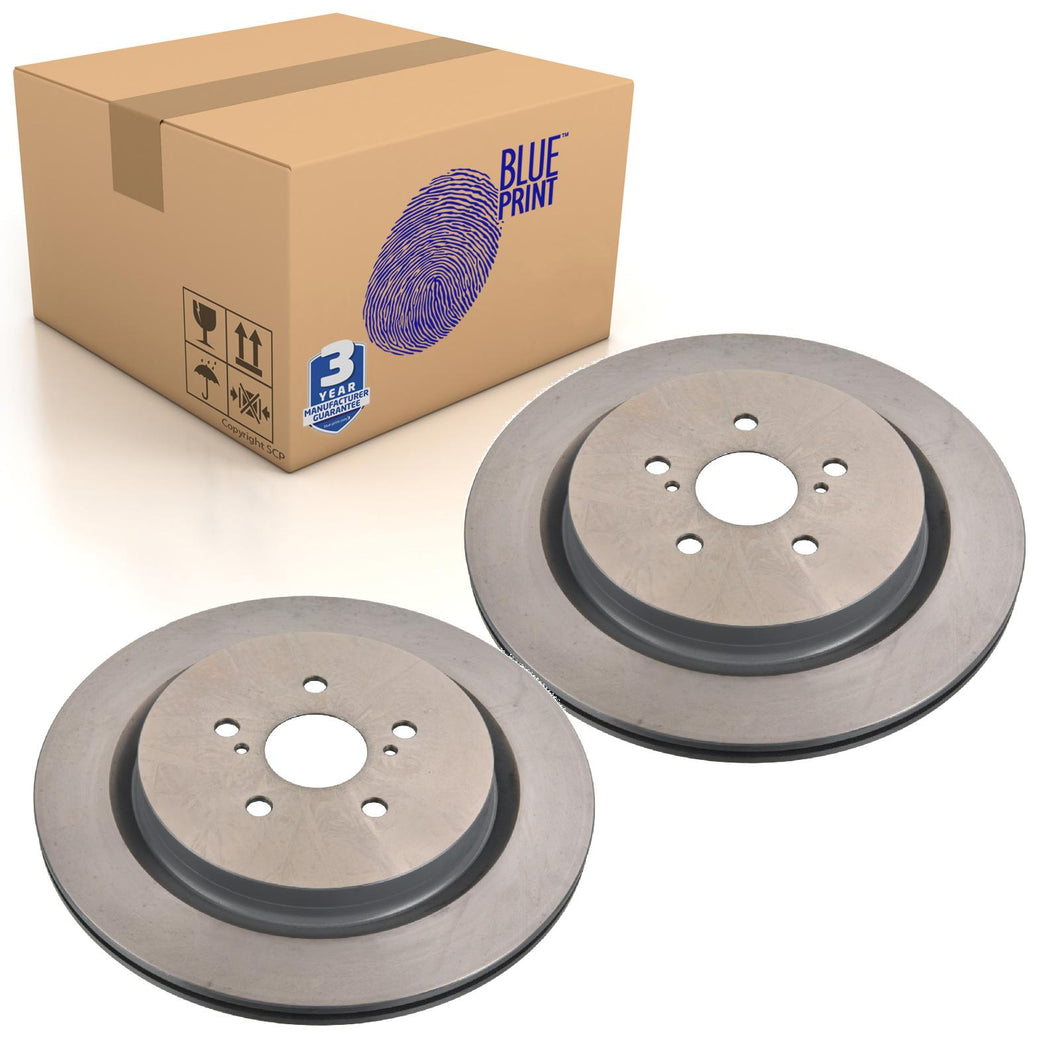 Pair of Brake Disc Fits Lexus OE 4243148090 Blue Print ADBP430051