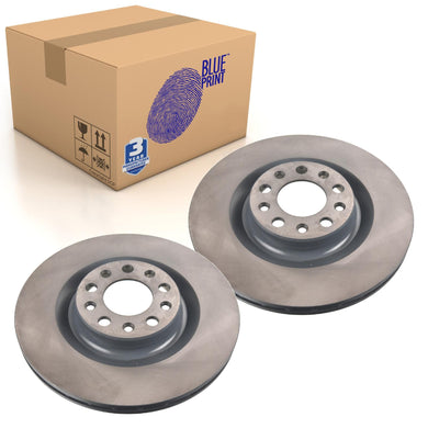 Pair of Brake Disc Fits Alfa Romeo OE 50554319 Blue Print ADBP430053