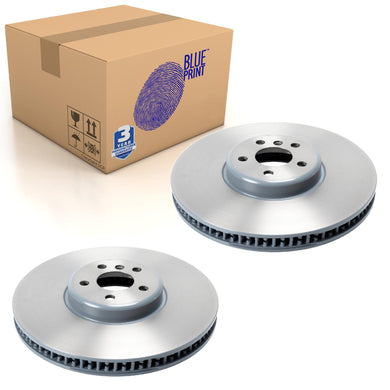 Pair of Brake Disc Fits BMW OE 34 11 6 875 283 Blue Print ADBP430097
