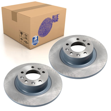 Pair of Brake Disc Fits Peugeot OE 96 839 932 80 Blue Print ADBP430101