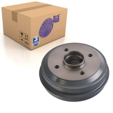 Rear Brake Drum No Bearing Fits Citroen Saxo OE 424735S Blue Print ADBP470016