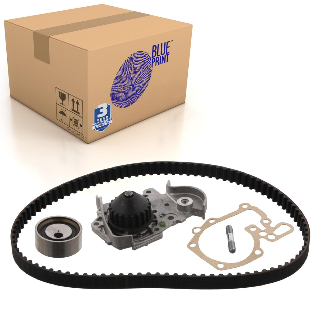 Water Pump Timing Belt Kit Renault Clio Megane Sandero Blue Print ADBP730024