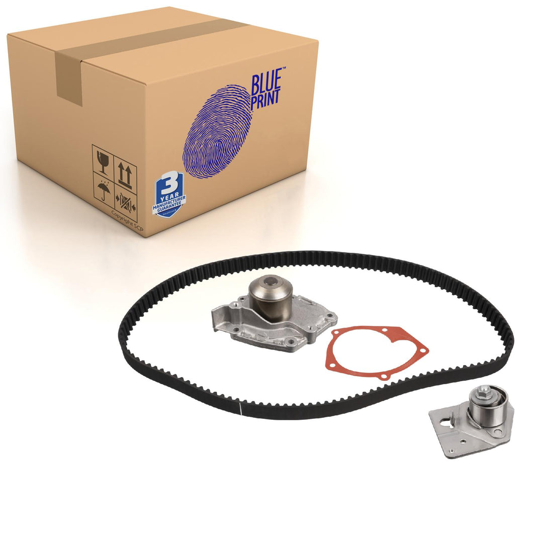 Water Pump Timing Belt Kit Fits Renault Trafic Volvo S40 Blue Print ADBP730031