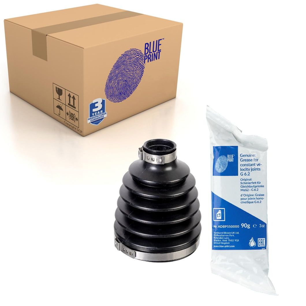 Front CV Boot Kit Fits Renault Megane 77012-09830 SK1 Blue Print ADBP810051