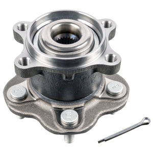 Rear Wheel Bearing Hub Kit 43202JG21A S1 Blue Print ADBP820028