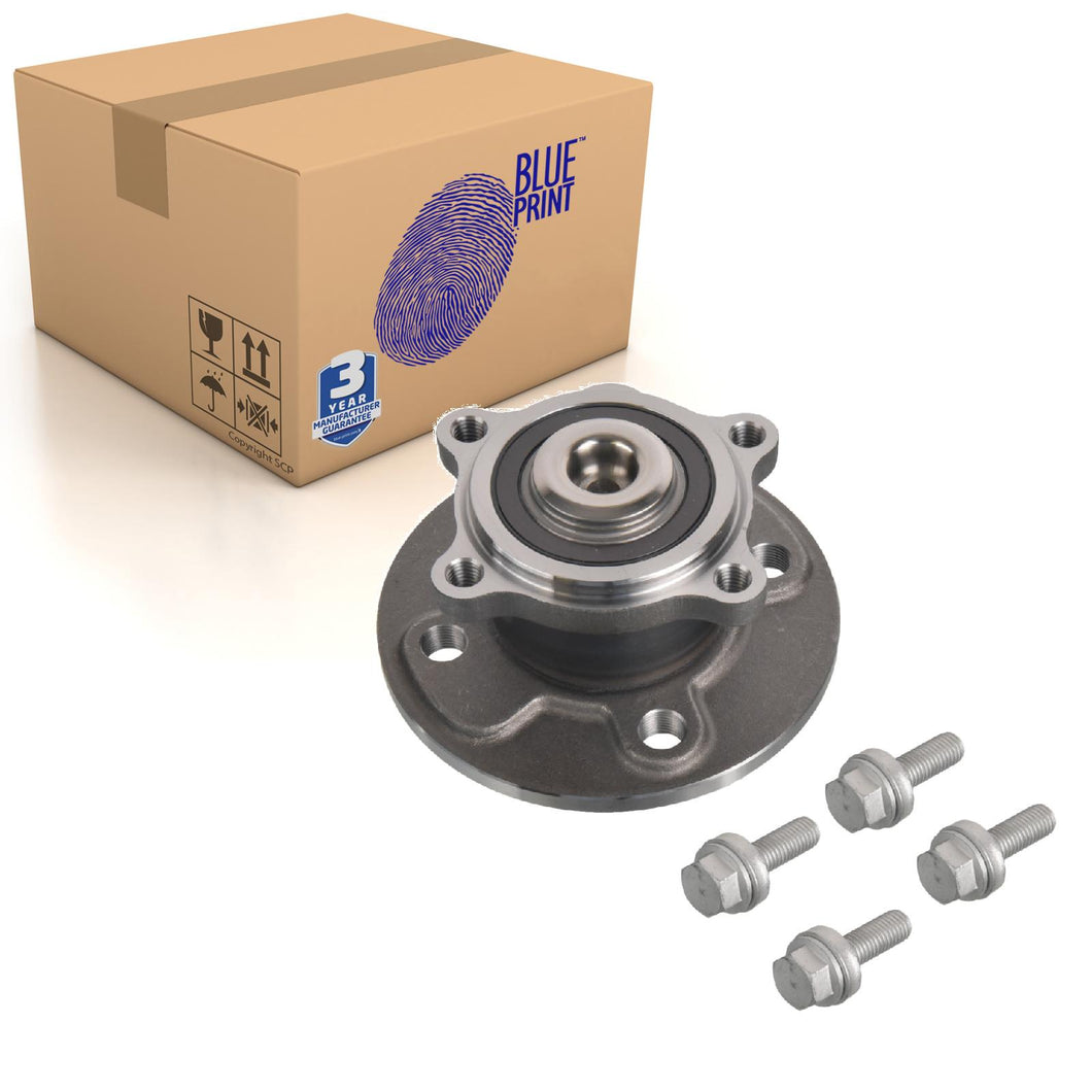Rear ABS Wheel Bearing Hub Kit Fits Mini 33 41 6 786 552 Blue Print ADBP820031