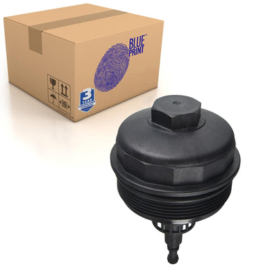 Oil Filter Housing Cap Fits BMW OE 11 42 1 744 000 Blue Print ADBP990006