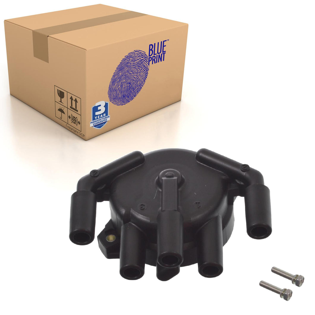 Ignition Distributor Cap Inc Bolts Fits Mitsubishi L 200 30 Blue Print ADC414220