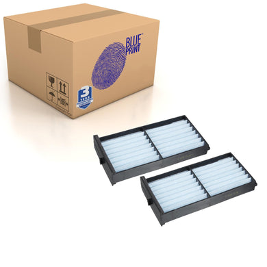 Cabin Pollen Filter X2 Fits Mitsubishi Montero I.O 4x4 Pajer Blue Print ADC42503