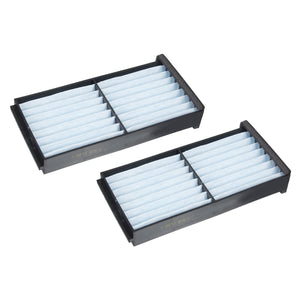 Cabin Pollen Filter X2 Fits Mitsubishi Montero I.O 4x4 Pajer Blue Print ADC42503