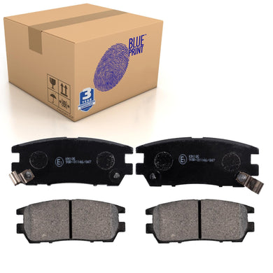 Rear Brake Pads Pajero Set Kit Fits Mitsubishi MB858463 Blue Print ADC44243