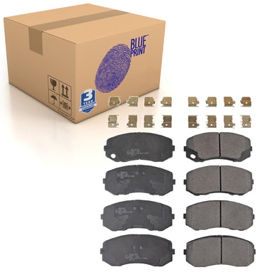 Brake Pads Canter Set Kit Fits Mitsubishi MK528946 Blue Print ADC44274