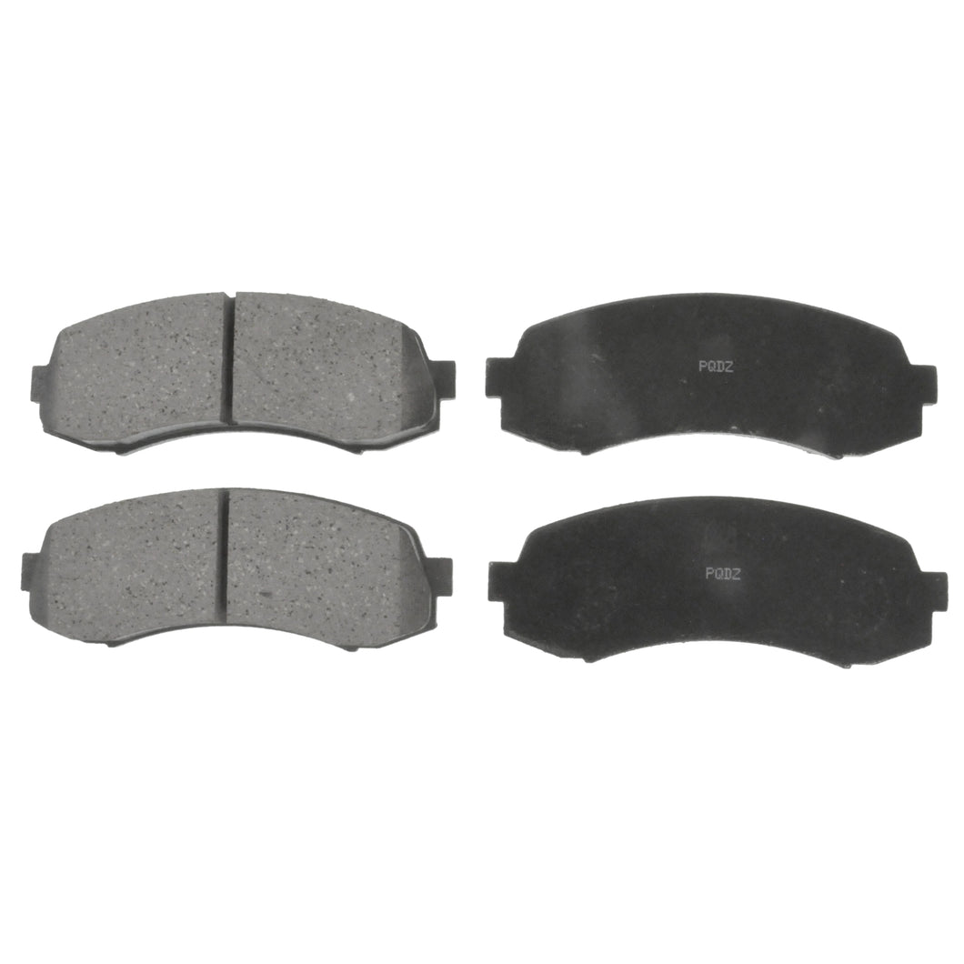 Front Brake Pad Set Fits Mitsubishi Minica Toppo Blue Print ADC44278