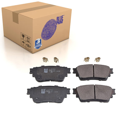 Rear Brake Pads Set Kit Fits Mitsubishi 4605B989 S1 Blue Print ADC44290