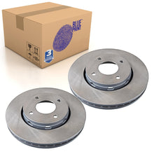 Load image into Gallery viewer, Pair of Front Brake Disc Fits Mitsubishi Colt VI Blue Print ADC443108