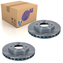Load image into Gallery viewer, Pair of Front Brake Disc Fits Mitsubishi Airtrek Carisma Cha Blue Print ADC44321