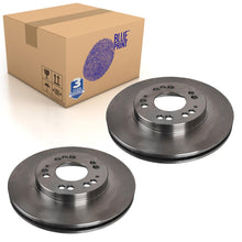 Load image into Gallery viewer, Pair of Front Brake Disc Fits Mitsubishi 3000 Chariot Eclips Blue Print ADC44338