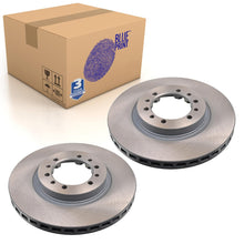 Load image into Gallery viewer, Pair of Front Brake Disc Fits Mitsubishi Challenger Dignity Blue Print ADC44348