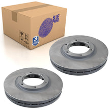 Load image into Gallery viewer, Pair of Front Brake Disc Fits Mitsubishi FUSO Canter Blue Print ADC44393