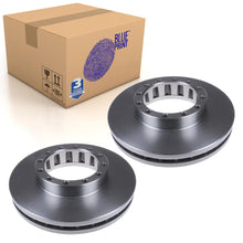 Load image into Gallery viewer, Pair of Rear Brake Disc Fits Mitsubishi FUSO Canter Canter Blue Print ADC44398