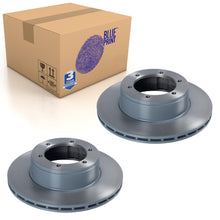 Load image into Gallery viewer, Pair of Front Brake Disc Fits Mitsubishi FUSO Canter Blue Print ADC44399
