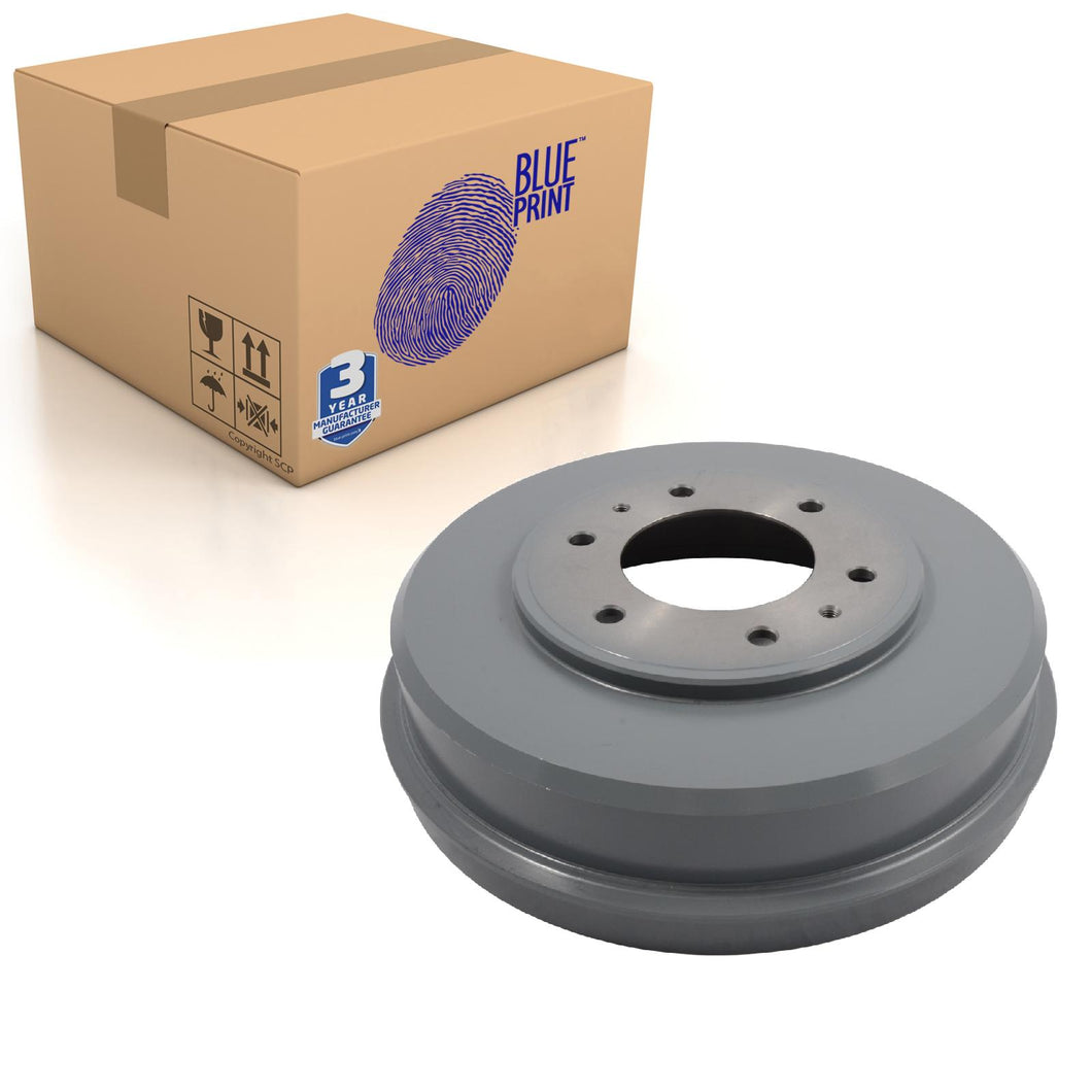 Rear Brake Drum Fits Mitsubishi L 200 L200 Pajero Triton Blue Print ADC44711