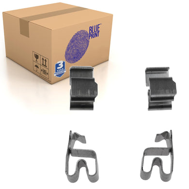Brake Pad Set Fitting Kit Fits Smart Forfour Model 454 Prot Blue Print ADC448600