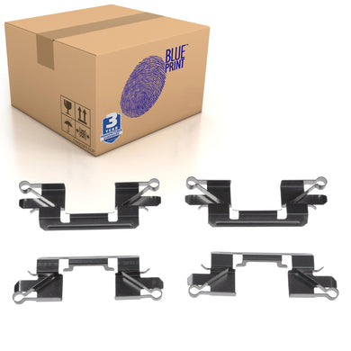 Front Brake Pad Set Fitting Kit Fits Nissan Leaf Navara Pat Blue Print ADC448602