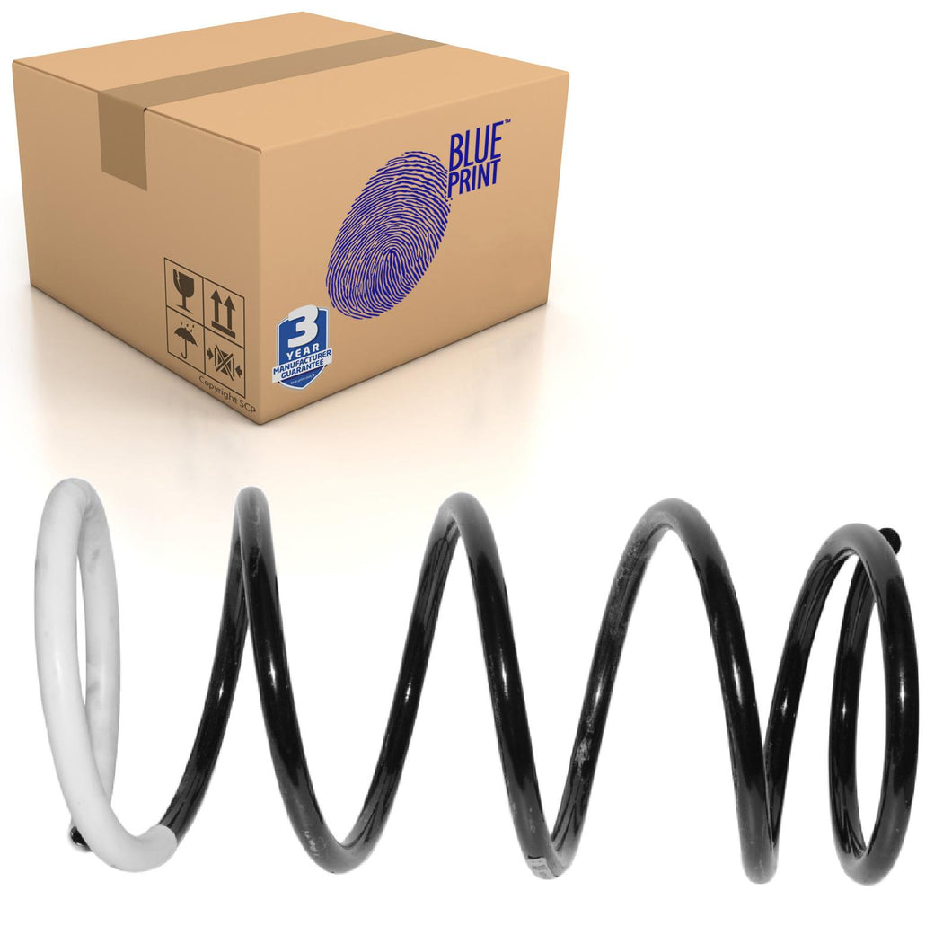 Front Coil Spring Fits Mitsubishi Carisma Space Star Blue Print ADC488364