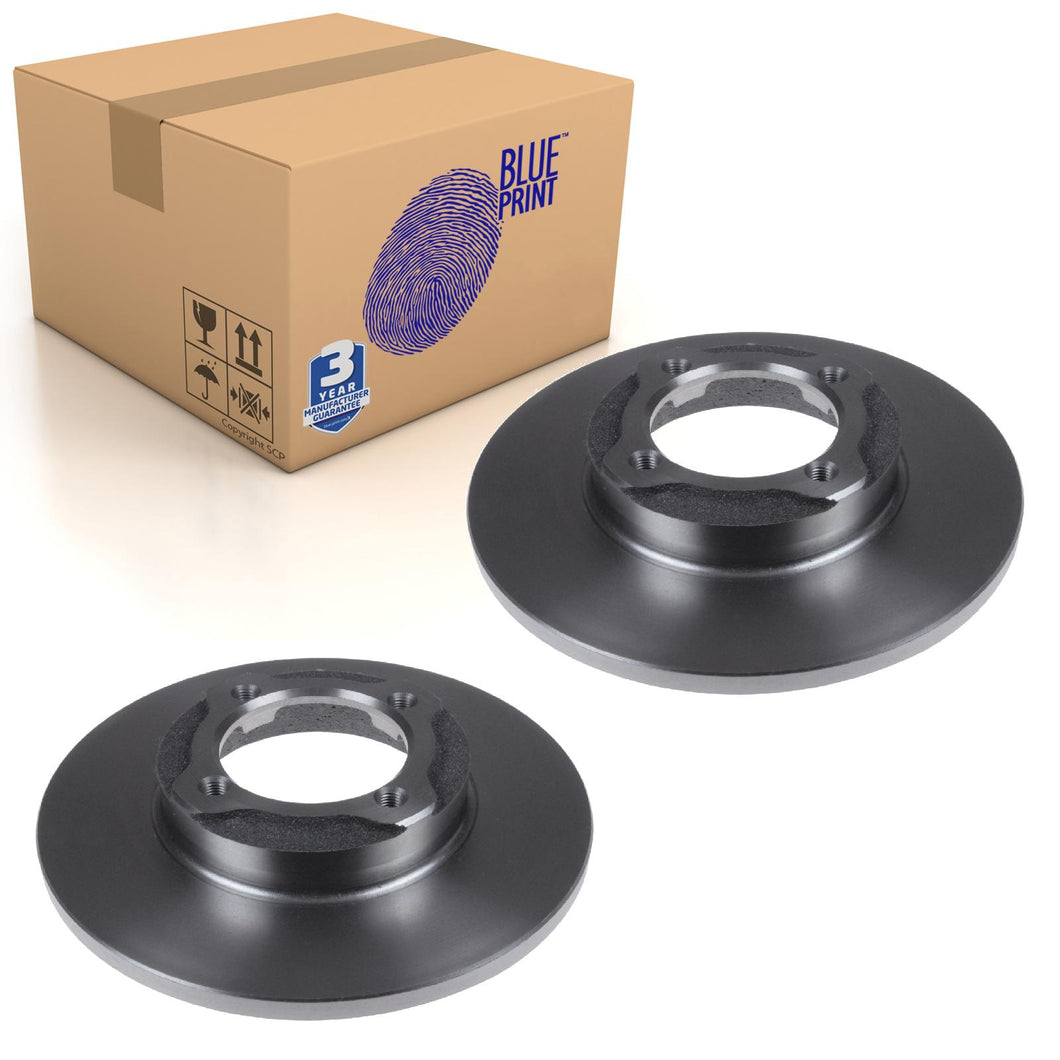 Pair of Front Brake Disc Fits Perodua Nippa Daihatsu Avanzat Blue Print ADD64306