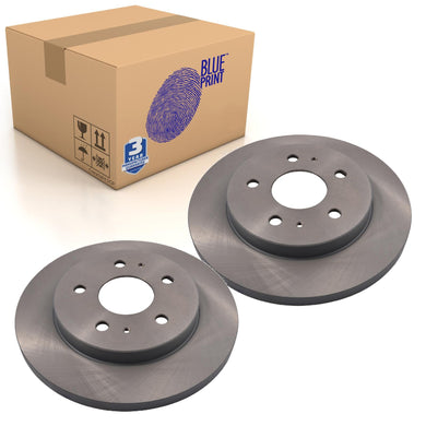 Pair of Front Brake Disc Fits Toyota Rush Daihatsu Terios Blue Print ADD64321