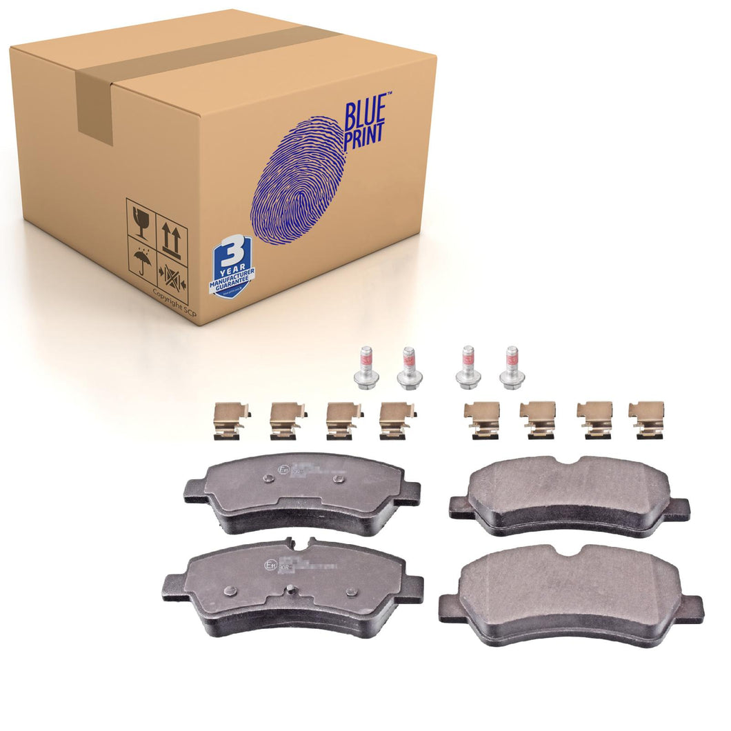 Rear Brake Pads Transit Set Kit Fits Ford 1 840 037 Blue Print ADF124212