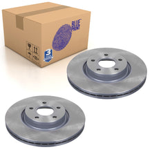 Load image into Gallery viewer, Pair of Front Brake Disc Fits Ford C-MAX Focus C-MAX Cabrio Blue Print ADF124304
