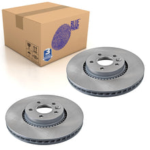 Load image into Gallery viewer, Pair of Front Brake Disc Fits Land Rover Freelander Volvo S Blue Print ADF124307