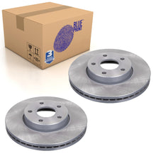 Load image into Gallery viewer, Pair of Front Brake Disc Fits Volvo C 30 S 40 50 Ford C-MAX Blue Print ADF124311