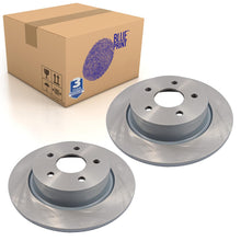 Load image into Gallery viewer, Pair of Rear Brake Disc Fits Ford C-MAX Grand C-MAX Kuga 4x Blue Print ADF124312