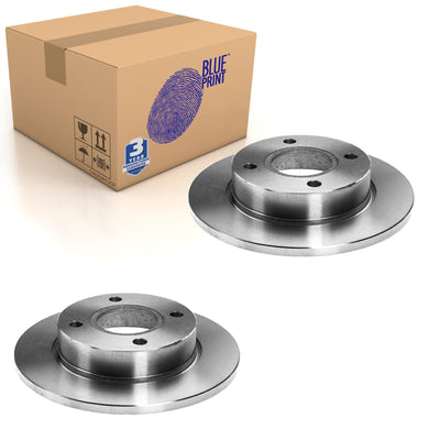 Pair of Front Brake Disc Fits Ford OE 5022652 Blue Print ADF124321