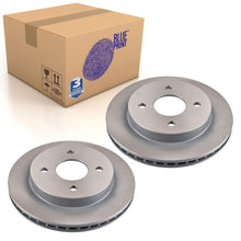 Load image into Gallery viewer, Pair of Rear Brake Disc Fits Ford OE 5026786 Blue Print ADF124326