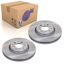 Load image into Gallery viewer, Pair of Front Brake Disc Fits Volvo XC70 OE 31471835 Blue Print ADF124335