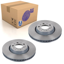 Load image into Gallery viewer, Pair of Front Brake Disc Fits Volvo OE 31471827SK1 Blue Print ADF124358